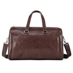 Leather Retro Portable Travel Bag For Men