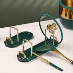 Pot Lid and Spatula Holder