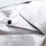 Autumn And Winter Women's Clothing Loose Retro Locomotive Style Short PU Leather Jacket